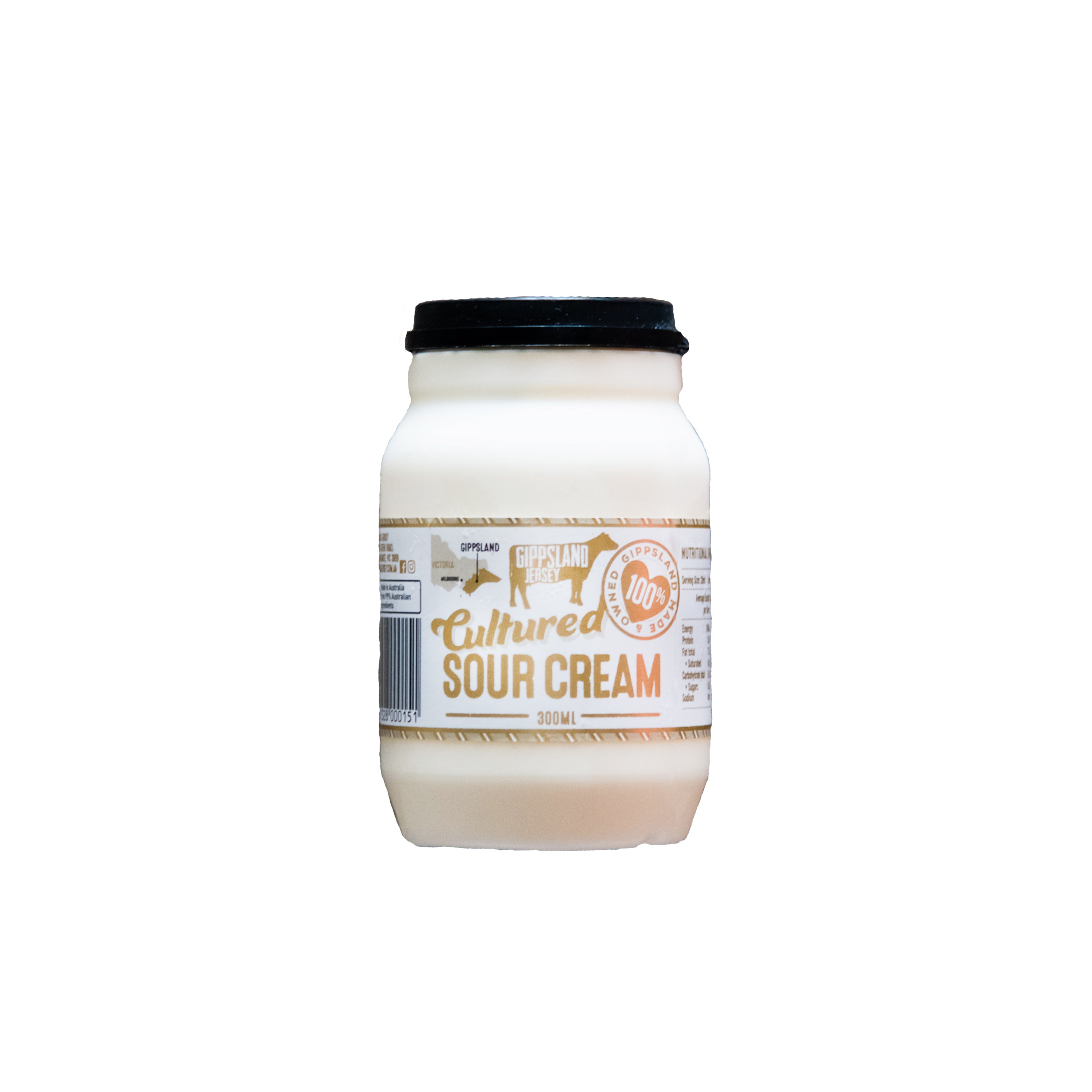 Gippsland Jersey Pouring Cream 300mL