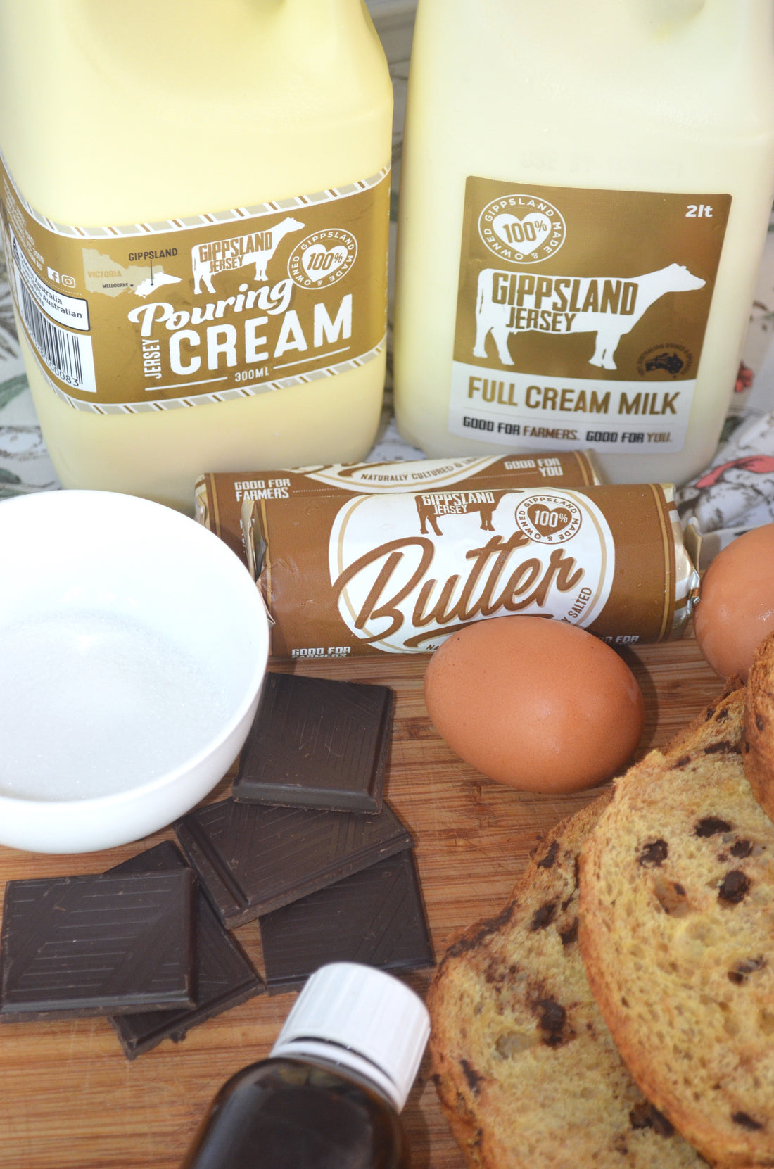 RECIPE// Chocolate Chip Panettone Pudding