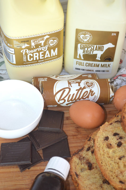 RECIPE// Chocolate Chip Panettone Pudding