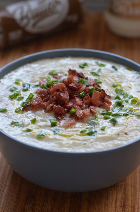RECIPE// Creamy Cauliflower Soup
