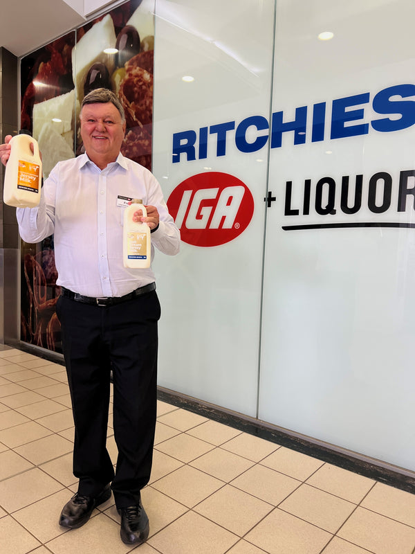 Fred Harrison of Ritchies IGA, championing the small guys 🥛🥇💛