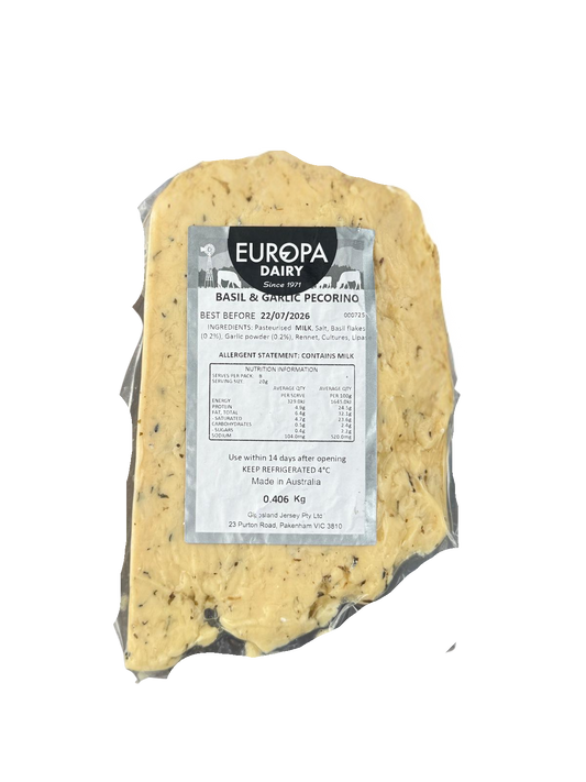 Europa Basil & Garlic Pecorino