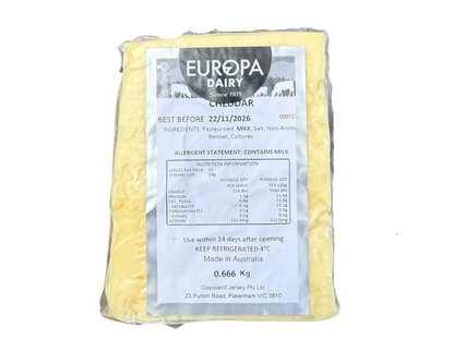 Europa Artisanal Hard Cheeses